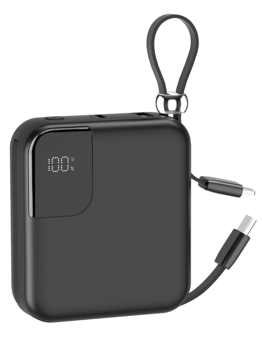 Melux Go Charger10 PowerBank 10000mAh/38.5Wh/USB C/USB A/lightning