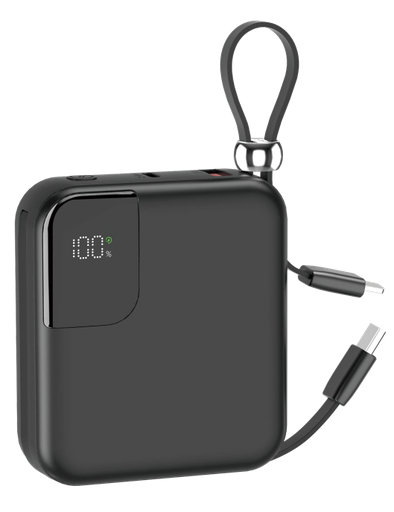 Melux Go Charger10 PowerBank 10000mAh/38.5Wh/USB C/USB A/lightning